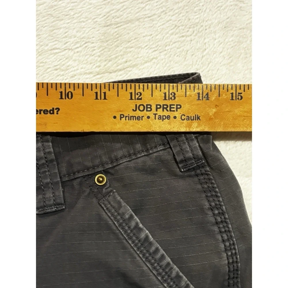 Carhartt Men's‎ Shorts Size 30 Relaxed Fit Ripstop Pockets Gray Workwear Outdoor